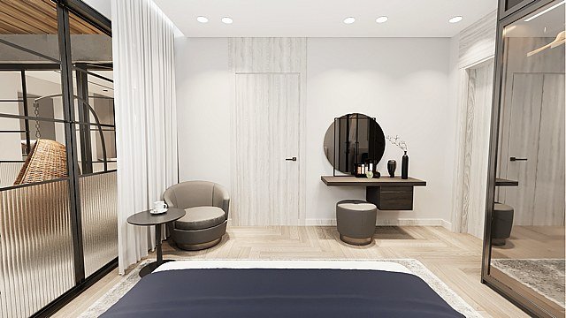 شقق المنازل الراقية ١٠٧